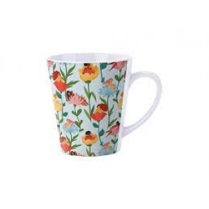 Cană de latte (cupă) în formă de con pentru imprimeul tău